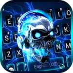 Logo of Lightning Music Skull Keyboard android Application 